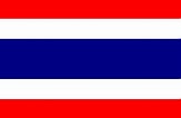 Flagge von Thailand